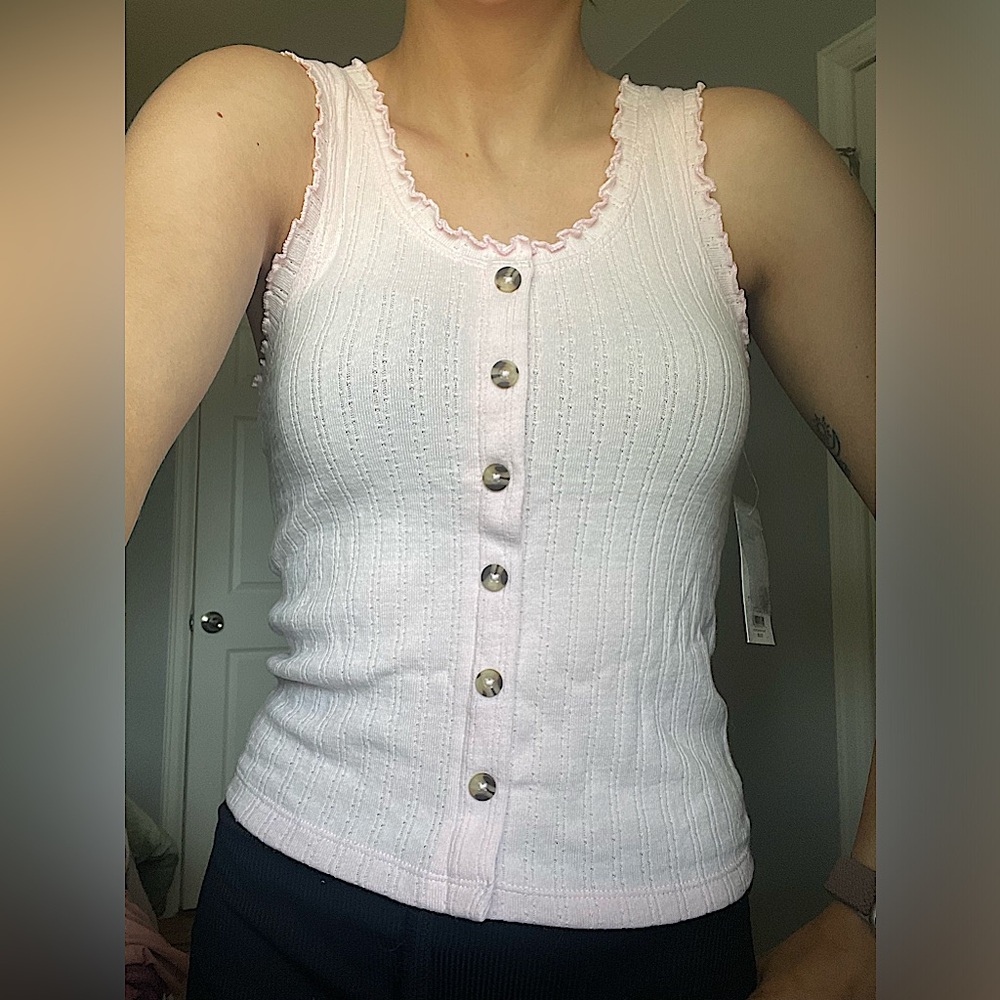 Light Pink Tank Top